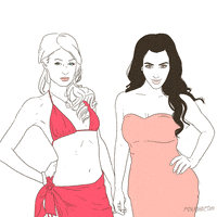 Kim Kardashian Friends GIF by gifnews