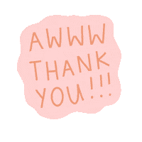 Text Thank You Sticker
