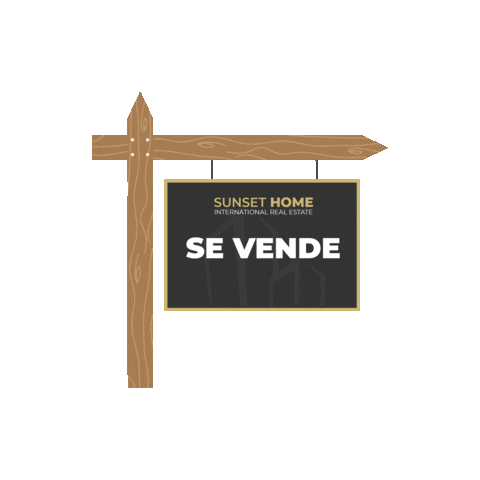 SunsetHomeRealEstate giphyupload inmobiliaria se vende sunsethome Sticker
