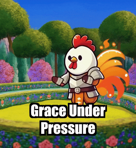 Grace Under Pressure GIF by Zorooster
