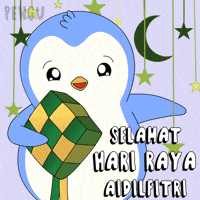 Pray Hari Raya GIF by Pudgy Penguins