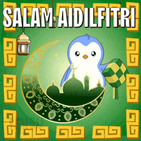 Pray Eid Al Fitr GIF by Pudgy Penguins