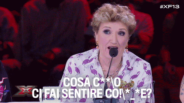 Mara Maionchi Samuel GIF by X Factor Italia