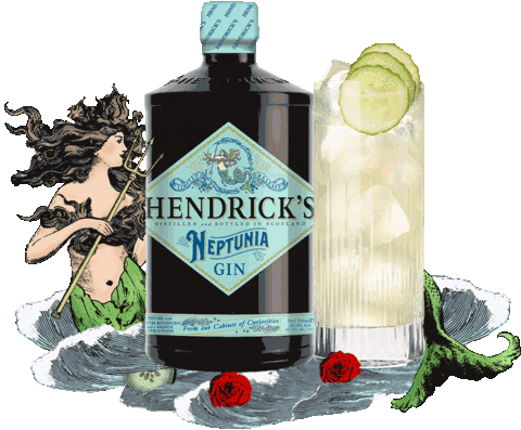 Beach Ocean Sticker by HENDRICK'S GIN