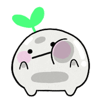Stare Looking Sticker by Yoyo The Ricecorpse