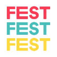 FestFestival fest festfestival festfestival2019 Sticker