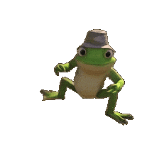valiyazheekalunofficial frog frogs frogman frogdance Sticker