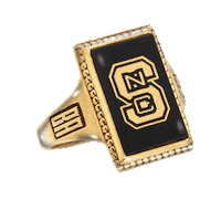nc state class ring Sticker