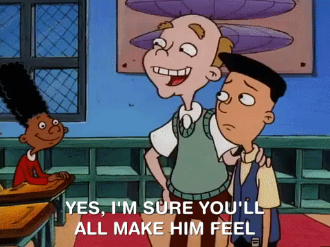 hey arnold nicksplat GIF