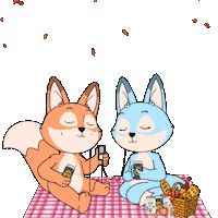Seasons Change Vibes Sticker by Raposa Coffee