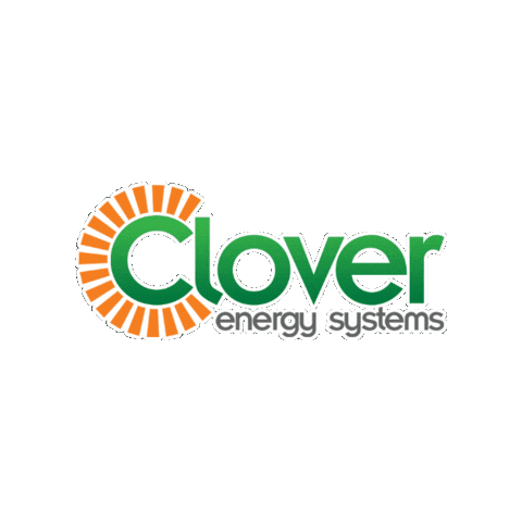 CloverEnergySystemsLtd giphygifmaker clover energy systems cloverni cloverroi Sticker