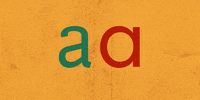 illustration typography GIF by Li-Anne Dias
