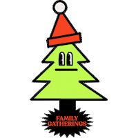 Reluctant_Life merry christmas santa happy holidays christmas tree Sticker