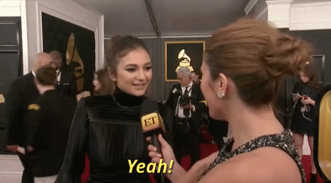 grammy awards 2017 GIF by Entertainment Tonight