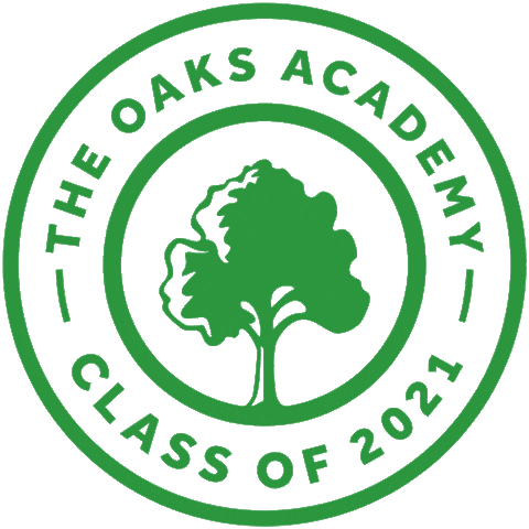 Class Of 2021 Toa Sticker by The Oaks Academy