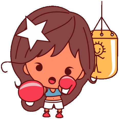 Fight Girl Sticker by MCD Studio