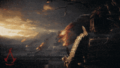 Fire Watching GIF by Assassin's Creed