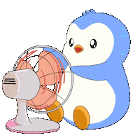 Summer Penguin Sticker by Pudgy Penguins