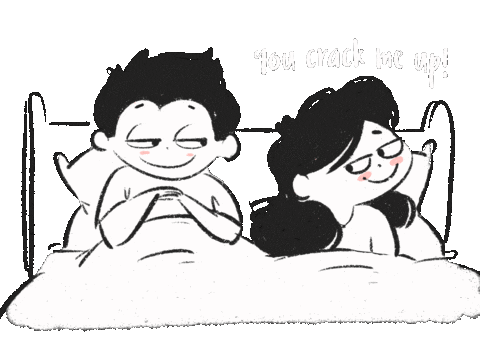 In Love Rollingonthefloorlaughing Sticker