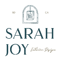 sarah_joy logo design interior design Sticker