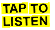 Tap Listen Sticker by Meltdown Deejays
