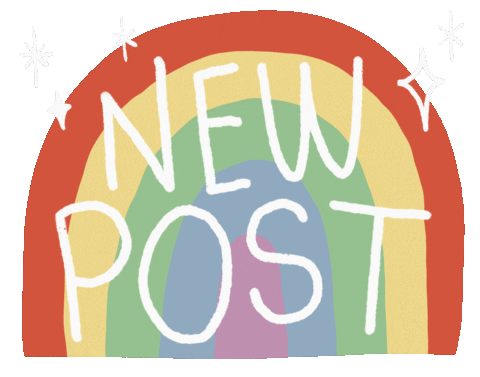 Rainbow Swipe Up Sticker by Elsa Isabella