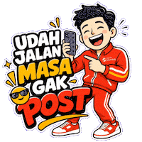 Happy Walking Sticker by Asuransi Sinar Mas