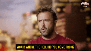 Surprise Wtf GIF by Celebrity Apprentice Australia