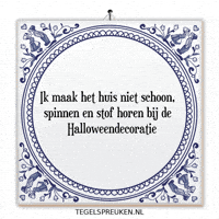 Halloween Humor GIF by Tegelspreuken.nl