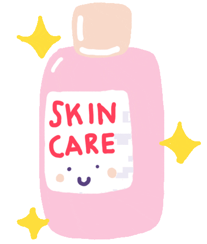 skin care girl Sticker by byputy