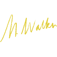 M Walks Sticker