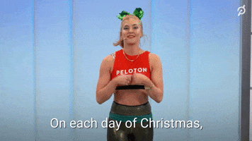 Christmas Holiday GIF by Peloton