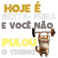 Sexta Feira Academia Sticker
