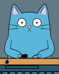 Nope Cat Keepquiet GIF by MESA My Emotional Support Animal
