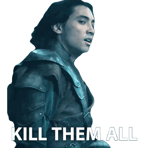 Kill Them Avatar The Last Airbender Sticker by NETFLIX