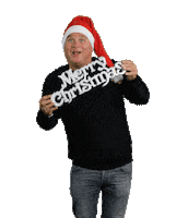 Merry Christmas Snow Sticker by Berk Music