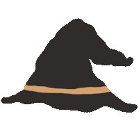 Halloween 帽子 Sticker