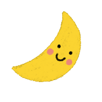 kaimookmst happy night moon kaimookmst Sticker