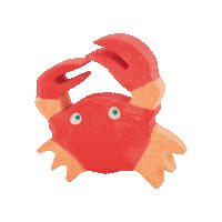 Crab Krebs Sticker by goki