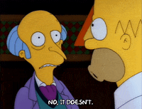Sad Season 3 GIF by The Simpsons