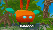 littleislandadventure shocked scared scream screaming GIF