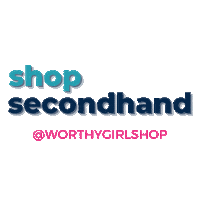 Thrift Shop Fashion Sticker by Worthy Girl