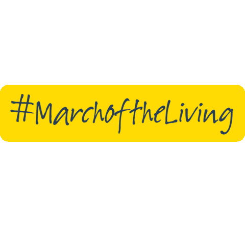 Passing The Torch Sticker by March of the Living UK