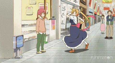 smash miss kobayashi's dragon maid GIF by Funimation