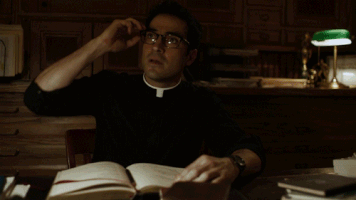 alan ruck father tomas GIF by The Exorcist FOX