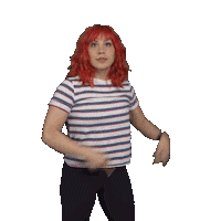 brandonwellsmedia look point here right Sticker