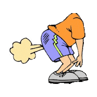 fart STICKER by imoji
