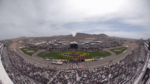 Las Vegas Racing GIF by NASCAR