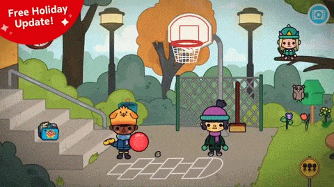 first day of winter GIF by Toca Boca