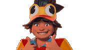 Chicken Yes Sticker by Forgotten Island